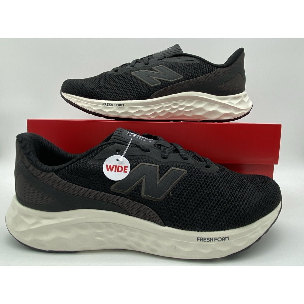 New Balance Fresh Foam Arishi v4 Men's Running Shoes Black MARIS2ZL Size 10.5 4E